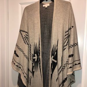 shawl wrap in a cool print